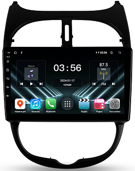 Штатная магнитола для Peugeot 206 1998-2012 на Android 13 - FarCar (D/DX778M) Штатная магнитола для Peugeot 206 1998-2012 на Android 13 - FarCar (D/DX778M)