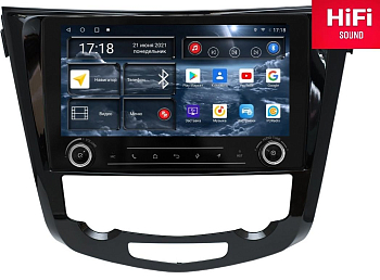 Автомагнитола штатная Redpower K75301 на Android 10 для для Nissan X-Trail T32, Qashqai J11 с климатом (2014-н.в.)