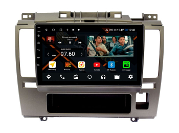 Штатная магнитола Nissan Tiida C11 2004-2014 бежевый, правый руль на Android 11, DSP, 4G, IPS / QLED 2K, Carplay - Cardrox CD-4481