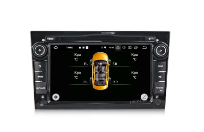 Штатная автомагнитола Opel Astra H, Vectra C, Corsa D, Antara, Vivaro, Meriva, Zafira (черный лак) Carmedia MKD-7408-P6-b Android 10 DSP