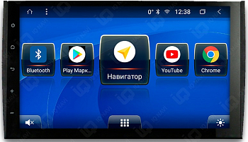 Автомагнитола на Android 8.1.0 IQ NAVI T58-3501C Porsche Cayenne (965/957) (2003-2010)