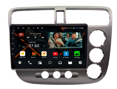 Штатная магнитола Honda Civic 2000-2006 на Android 11, DSP, 4G, IPS / QLED 2K, Carplay - Cardrox CD-4341