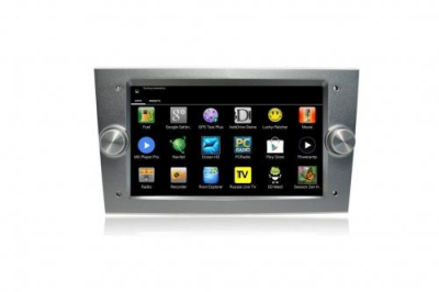 Штатное головное устройство Android 7.1 Carmedia DAOB-8711 для Buick ,  Opel Astra H, Vectra С, Corsa D, Antara, Vivaro, Meriva, Zafira (темно серый)