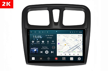 Автомагнитола штатная с 2K экраном RedPower 71158 Slim на Android 10 для Renault Logan (03.2014-12.2018), Sandero (09.2012-12.2018) Автомагнитола штатная с 2K экраном RedPower 71158 Slim на Android 10 для Renault Logan (03.2014-12.2018), Sandero (09.2012-12.2018)