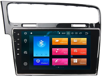 Штатная автомагнитола Android 9.0 Carmedia KD-1010-P5 для Volkswagen Golf 7 2013+ Штатная автомагнитола Android 9.0 Carmedia KD-1010-P5 для Volkswagen Golf 7 2013+