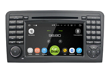 Штатная магнитола Roximo CarDroid RD-2504D для Mercedes Benz ML W164 GL X164 (Android 9.0) DSP