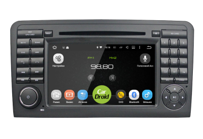 Штатная магнитола Roximo CarDroid RD-2504D для Mercedes Benz ML W164 GL X164 (Android 9.0) DSP
