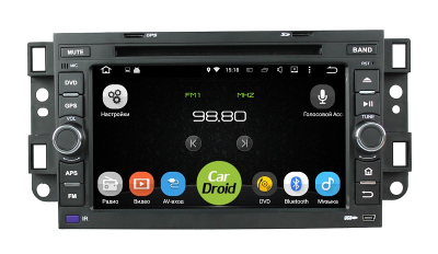 Штатная магнитола Roximo CarDroid RD-1301 для Chevrolet Captiva, Epica, Aveo (Android 8.0)