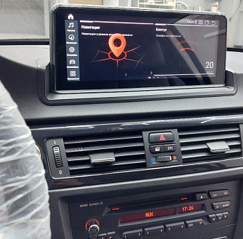 Монитор 10.25" для BMW 3 (E90) 2005-2013 (без штатного экрана) на Android 12, 4G, Carplay - Parafar PF5273a128/128