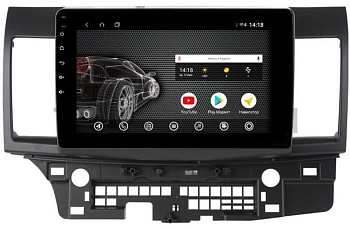 Штатная автомагнитола VOMI ST2741-TS9 для Mitsubishi Lancer X на Android 10