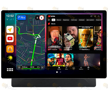 Штатная магнитола Mitsubishi Delica D:5 2019+ (для авто без круга) на Android 10, DSP, 4G, IPS, Carplay - Cardrox CD-4938-13 (11-13 дюймов)