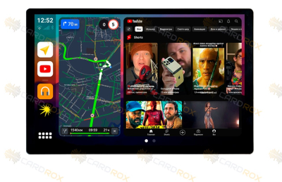 Штатная магнитола Toyota Corolla E150 2007-2013 на Android 10, DSP, 4G, IPS, Carplay - Cardrox CD-4007-13 (11-13 дюймов)