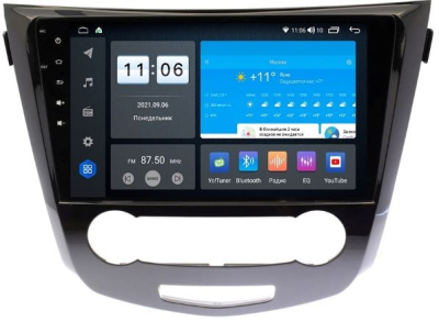 Штатная магнитола VOMI ZX387R10-7862-LTE-4-64 для Nissan Qashqai J11 2014+ кондиционер на Android 10