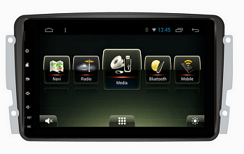 Штатное головное устройство Android 6.0 Carmedia U9-6614 для Mercedes-Benz G класс, C класс, CLK, Vito и Viano Штатное головное устройство Android 6.0 Carmedia U9-6614 для Mercedes-Benz G класс, C класс, CLK, Vito и Viano