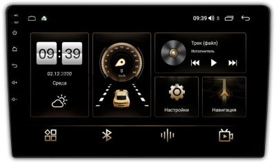 Магнитола Canbox M-Line 4542-9006 Toyota Land Cruiser Prado 150 2009-2013 (для авто без усилителя) на Android 10 (4G-SIM, 4/64, DSP, QLed)