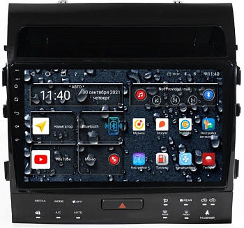 Автомагнитола штатная Redpower 75204 на Android 10 для Toyota Land Cruiser 200 (Топовые комплектации) 2013 - 2015