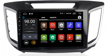 Штатное головное устройство Android 6.0 Carmedia MKD-1080 для HYUNDAI Creta 2016+