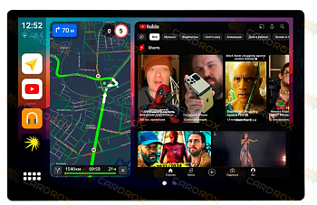 Штатная магнитола Toyota Verso 2009 - 2018 (для авто с климат контролем) на Android 10, DSP, 4G, IPS, Carplay - Cardrox CD-4966-13 (11-13 дюймов)