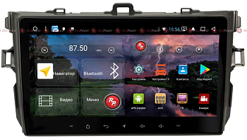 Автомагнитола штатная RedPower K 51163 IPS DSP на Android 8.0 для Toyota Corolla 2007-2012
