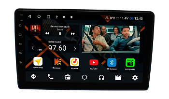 Штатная магнитола Toyota Vitz 1999 - 2005 взамен верхнего бардачка на Android 11, DSP, 4G, IPS / QLED 2K, Carplay - Cardrox CD-4844