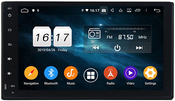 Штатная автомагнитола Android 10 Carmedia KD-9015-P30 для Toyota Fortuner 2015+