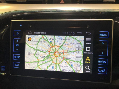 Навигационный блок для Toyota Land Cruiser 200 2012-2015 на Android 9.0 - Radiola RDL-701