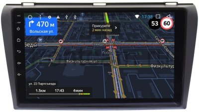 Штатная магнитола для Mazda 3 (BK) 2003-2009 OEM RS9-9032 на Android 9.1