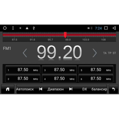 Универсальная автомагнитола 2DIN LeTrun 2863 на Android 7.0