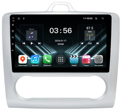 Штатная магнитола для Ford Focus 2 (2005-2011), Mondeo (2006-2013), C-Max (2008+), Galaxy (2008+) на Android 13 - FarCar (D/DX003M климат)
