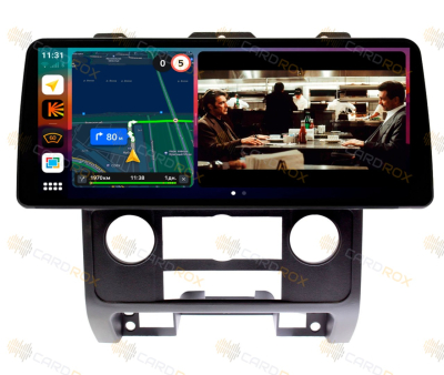 Штатная магнитола Ford Escape 2009+, Mazda Tribute 2007 - 2012 черная на Android 10, DSP, 4G, IPS, Carplay - Cardrox CD-4679-12 (12 дюймов)