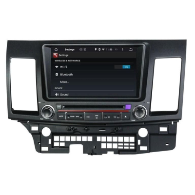 Штатная автомагнитола Mitsubishi Lancer X 2007-2013 Carmedia KD-8062-P30 Android 10 DSP