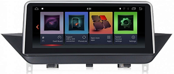 Штатная магнитола Roximo RW-2704C-2gb для BMW X1 E84(2009-2015) для комплектации со штатным дисплеем, CIC (Android 8.1)