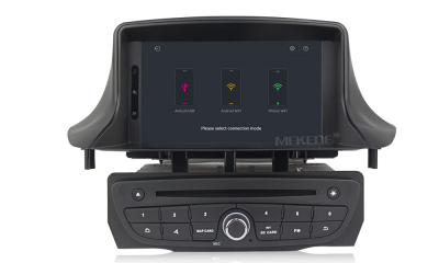 Штатное головное устройство Renault Megane 2009+, Fluence 2010+, черный или белый на Android 10 Carmedia MKD-R709-P30-8