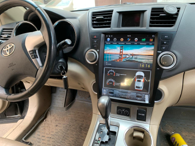 Магнитола Tesla для Toyota Highlander 2007-2013 на Android 11 - Carmedia ZF-1225-Q6