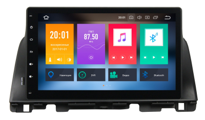 Штатная автомагнитола Android 9.0 Carmedia KD-1073-P5 для Kia Optima IV JF 2016+