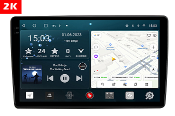 Автомагнитола штатная с 2K экраном RedPower 71326 Slim на Android 10 для Газель Next 1-поколение (2016-2023)