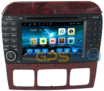 Штатное головное устройство MERCEDES S-класс 1998-2005 (W220) на Android 8.1 CARMEDIA KR-7105-T8