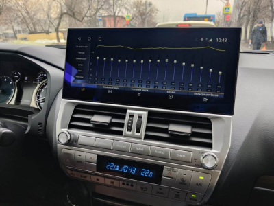 Магнитола для Toyota Land Cruiser Prado 150 2017+ на Android 12 - Carmedia ZH-T1211