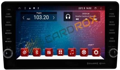Магнитола для Toyota Hilux Surf 2002-2009 на Android 10 CARDROX FD-4547-TS10-6-128