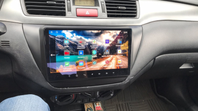 Автомагнитола штатная с 2K экраном RedPower 71036 Slim на Android 10 для Mitsubishi Lancer