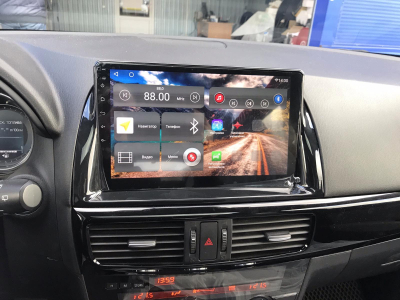 Автомагнитола штатная с 2K экраном RedPower 71112 Slim на Android 10 для Mazda CX-5 2011-2014