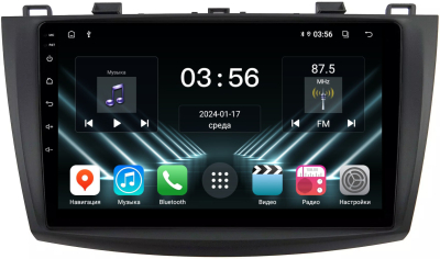 Штатная магнитола для Mazda 3 2009-2013 на Android 13 - FarCar (D/DX034M)