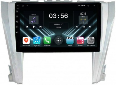 Штатная магнитола для Toyota Camry 2014-2018 на Android 13 - FarCar (D/DX466M)