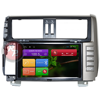 Штатное головное устройство RedPower 31065 IPS на Android 7.0+ для Toyota Prado 150 (2010-2014)