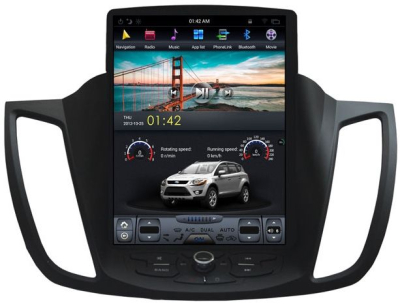 Магнитола Tesla для Ford Kuga II 2013+ на Android 9.0 Carmedia ZF-1002-DSP
