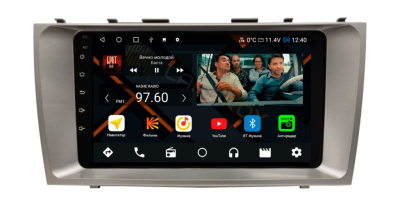 Штатная магнитола Toyota Camry V40 2006-2011 на Android 11, DSP, 4G, IPS / QLED 2K, Carplay - Cardrox CD-4067