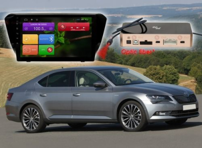 Штатное головное устройство Redpower 31014 R IPS DSP на Android 7.0+ для автомобилей Skoda Superb (2015+)