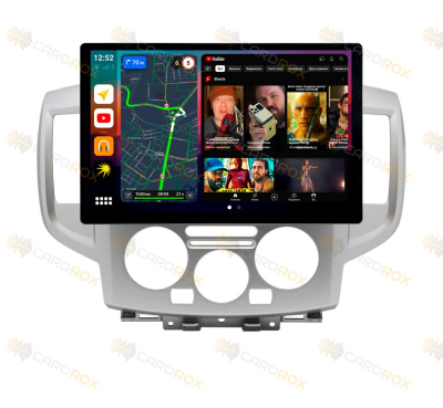 Штатная магнитола Nissan NV200 2009-2019 на Android 10, DSP, 4G, IPS, Carplay - Cardrox CD-4330-13 (11-13 дюймов)