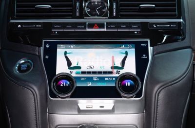 ЖК климат-контроль для Toyota Land Cruiser 200 2016-2021 - Radiola RDL-LC200 климат 16-21