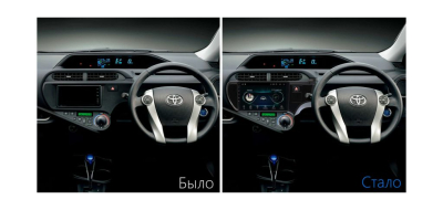 Штатная магнитола Toyota Aqua 2011-2014 на Android 10, DSP, 4G, IPS, Carplay - Cardrox CD-4318-12 (12 дюймов)